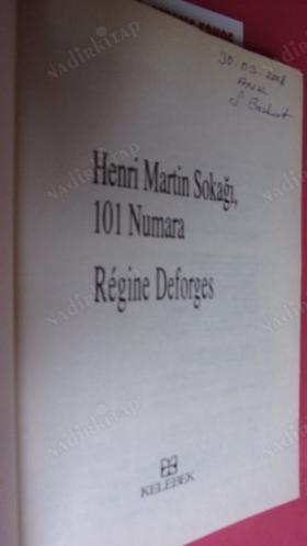 Henri Martin Sokağı, 101 Numara (Mavi Bisiklet - 2 1942-1944)