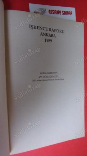 İŞKENCE RAPORU ANKARA 1989