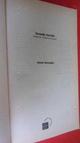 STRATEJİK DERİNLİK / TÜRKİYE'NİN ULUSLARARASI KONUMU