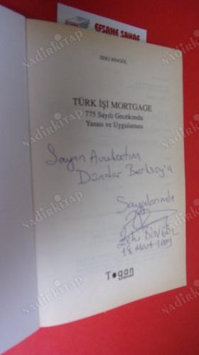 TÜRK İŞİ MORTGAGE 775 SAYILI GECEKONDU YASASI VE UYGULAMASI *** İMZALI ***