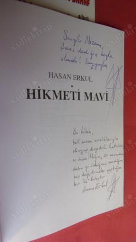 HİKMETİ MAVİ *** Birinci BASIM -- İMZALI ***