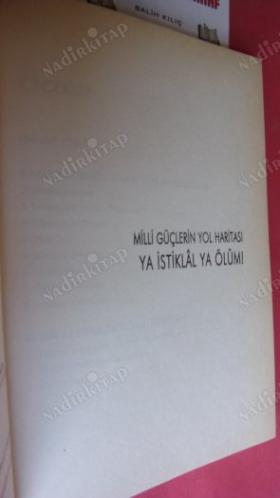 MİLLİ GÜÇLERİN YOL HARİTASI YA İSTİKLAL YA ÖLÜM!
