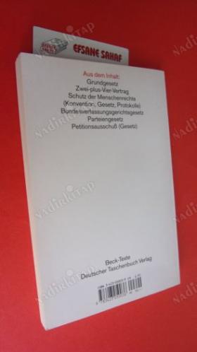GG Grundgesetz. 35. Auflage 1998