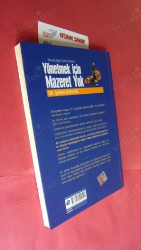 YÖNETMEK İÇİN MAZERET YOK *** İMZALI***