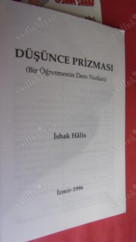 DÜŞÜNCE PRİZMASI (BİR ÖĞRETMENİN DERS NOTLARI)