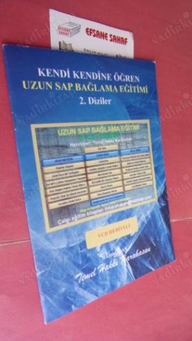 KENDİ KENDİNE ÖĞREN UZUN SAP BAĞLAMA EĞİTİMİ 3 KİTAP. CİDİSİZ