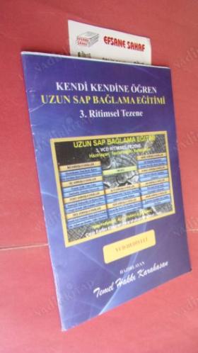 KENDİ KENDİNE ÖĞREN UZUN SAP BAĞLAMA EĞİTİMİ 3 KİTAP. CİDİSİZ