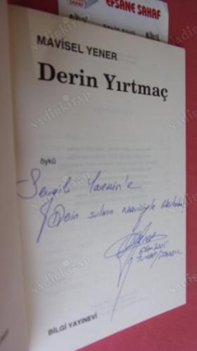 DERİN YIRTMAÇ *** Birinci BASIM -- İMZALI ***