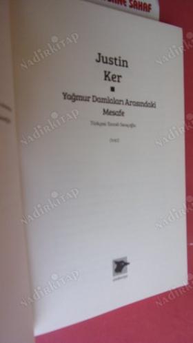 Yağmur Damlaları Arasındaki Mesafe *** Birinci BASIM **
