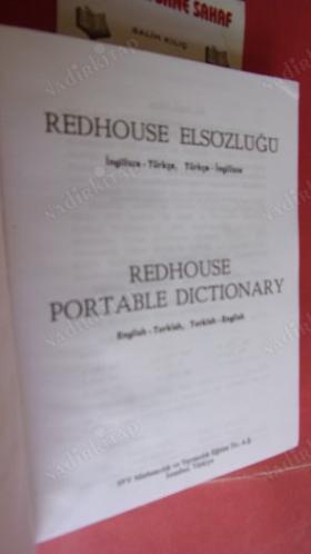 REDHOUSE ELSÖZLÜĞÜ- İNGİLİZCE - TÜRKÇE-TÜRKÇE- İNGİLİZCE-