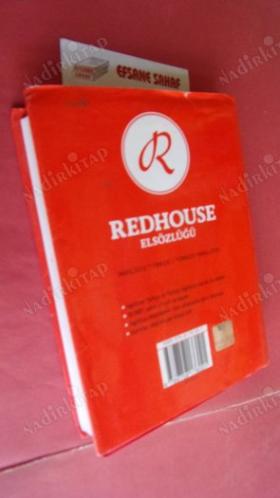 REDHOUSE ELSÖZLÜĞÜ- İNGİLİZCE - TÜRKÇE-TÜRKÇE- İNGİLİZCE-