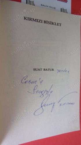 KIRMIZI BİSİKLET -- İMZALI --