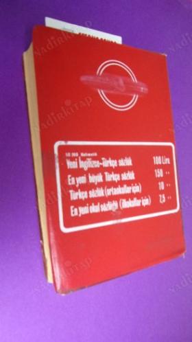 OSMANLICA-TÜRKÇE OKUL SÖZLÜĞÜ