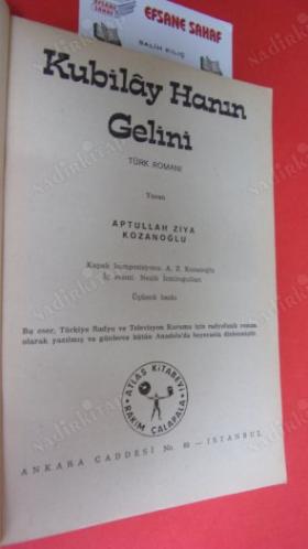 KUBİLAY HAN'IN GELİNİ