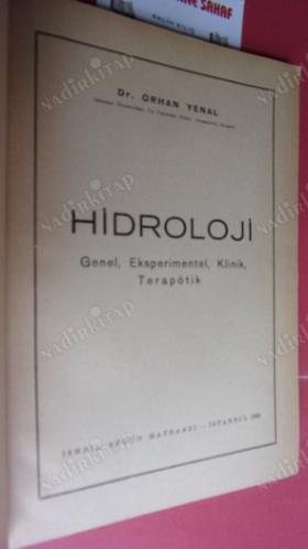HİDROLOJİ GENEL EKSPERİMENTEL KLİNİK TERAPÖTİK