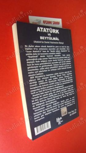 ATATÜRK VE BEYTÜLMAL (ATATÜRK'ÜN DEVLET HAZİNESİNE BAKIŞI)