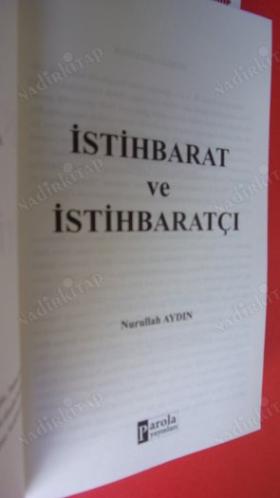 İSTİHBARAT ve İSTİHBARATÇI