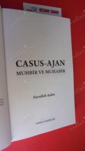 AJAN-CASUS MUHBİR & MUHABİR ***Birinci BASIM ***