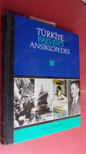 TÜRKİYE 1923 / 1973 ANSİKLOPEDİSİ ** CİLT-1-2-3-4- TAKIM**