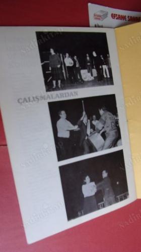 CAVALLERIA RUSTICANA & PALYAÇO (OPERA 2 PERDE 1982-1983 ANKARA SEZONU BROŞÜRÜ)