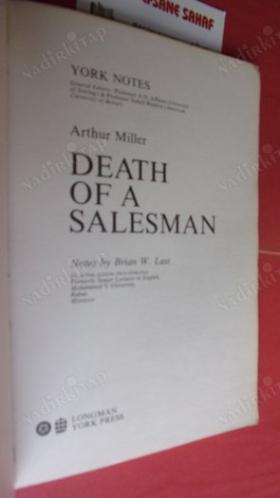 YORK NOTES O DEATH OFA SALESMAN