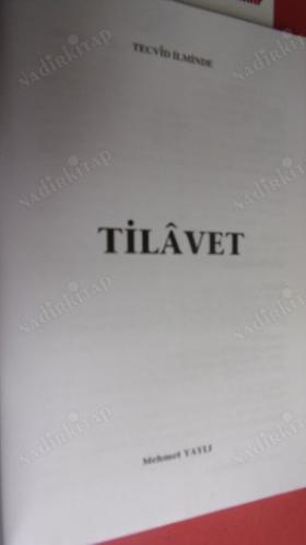 TECVİD İLMİNDE TİLAVET ( cdsiz )
