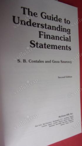 THE GUIDE TO UNDERSTANDING FINANCIAL STATEMENTS /Finansal Tabloları Anlama Kılavuzu