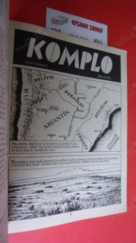 MISTER NO (AYLIK ÇİZGİ - ROMAN DERGİSİ)SAYI : 7 KOMPLO