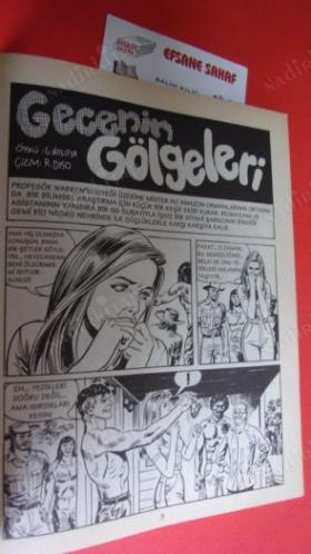 MISTER NO (AYLIK ÇİZGİ - ROMAN DERGİSİ)SAYI :3 GECENİN GÖLGELERİ