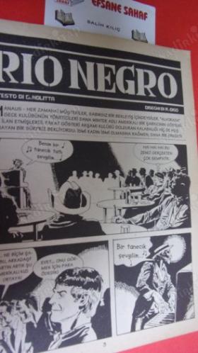 MISTER NO AYLIK ÇİZGİ-ROMAN DERGİSİ-SAYI : 2-RİO NEGRO.