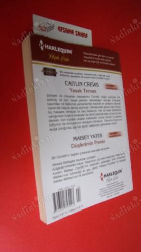 HARLEQUIN HİGH LİFE İKİ ROMAN BİR ARADA // YASAK TEMAS---DÜŞLERİMİN PRENSİ