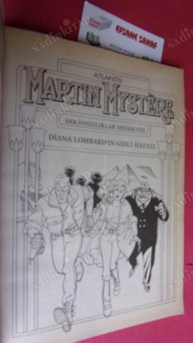 ATLANTIS MARTIN MYSTERE - AYLIK ÇİZGİ ROMAN - SAYI:13 - DIANA LOMBARD'IN GİZLİ HAYATI