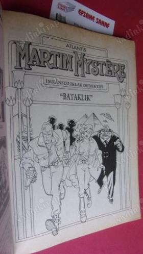 ATLANTİS MARTIN MYSTERE- AYLIK ÇİZGİ- ROMAN-SAYI 6. BATAKLIK. TAM MACERA!