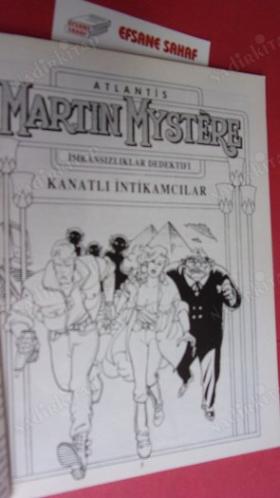 ATLANTİS MARTIN MYSTERE - AYLIK ÇİZGİ ROMAN DERGİSİ - KANATLI İNTİKAMCILAR - ÇİZGİ ROMAN DİZİSİ SAYI:26 - TAM MACERA