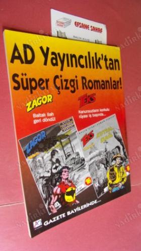 ATLANTİS MARTIN MYSTERE - AYLIK ÇİZGİ ROMAN DERGİSİ - FFOLKES TEORİSİ - ÇİZGİ ROMAN DİZİSİ SAYI:14 - MACERA DEVAM EDİYOR