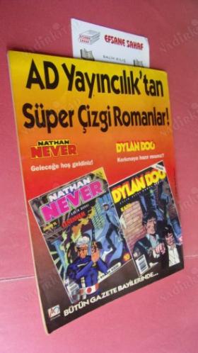 ATLANTİS MARTIN MYSTERE - AYLIK ÇİZGİ ROMAN DERGİSİ - DELİRTEN EKRAN - ÇİZGİ ROMAN DİZİSİ SAYI:12 - BİRİNCİ BÖLÜM