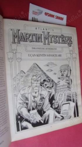 ATLANTİS MARTIN MYSTERE AYLIK ÇİZGİ ROMAN DERGİSİ -UÇAN KENTİN SAVAŞÇILARI- TAM MACERA SAYI:9