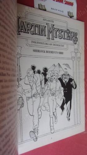 ATLANTİS MARTIN MYSTERE - AYLIK ÇİZGİ ROMAN DERGİSİ - SHERLOCK HOLMES'UN SIRRI - ÇİZGİ ROMAN DİZİSİ SAYI:7 - İKİNCİ BÖLÜM