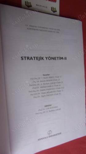 STRATEJİK YÖNETİM-II