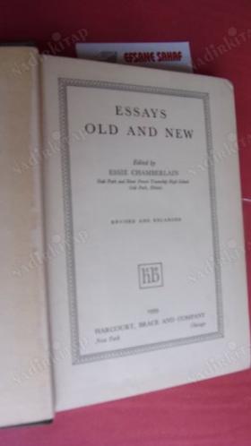 ESSAYS OLD AND NEW