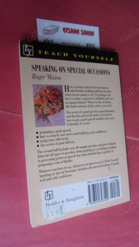 THE TEACH YOURSELF SPEAKING ON SPECIAL OCCASIONS (Özel Günlerde Konuşma (Kendini Öğret)