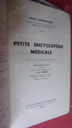 PETITE ENCYCLOPEDIE MEDICALE