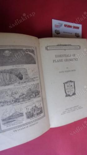 ESSENTIALS OF PLANE GEOMETRY
