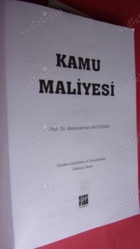 KAMU MALİYESİ