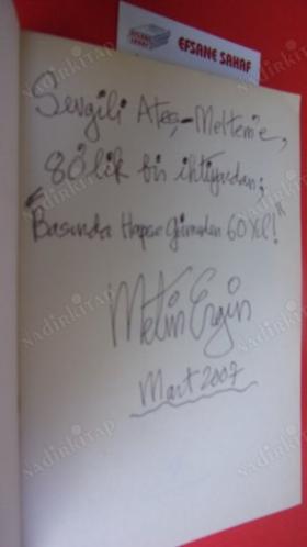 BASINDA HAPSE GİRMEDEN 60 YIL **ATEŞ MELTEME . İMZALI **