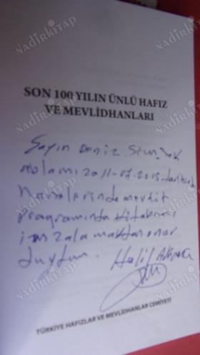 SON 100 YILIN ÜNLÜ HAFIZ VE MEVLİDHANLARI ** İMZALI **