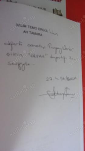 AH TAMARA ** Birinci BASIM -İMZALI **