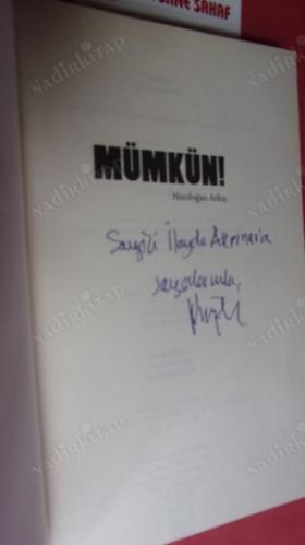MÜMKÜN ** Birinci BASIM - İMZALI **