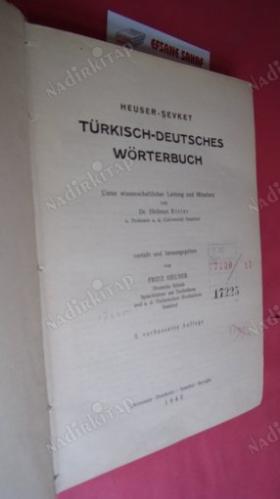 Turkisch-Deutsches Worterbuch = Türkçe-Almanca Lûgat