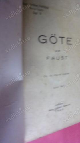 GÖTE VE FAUST